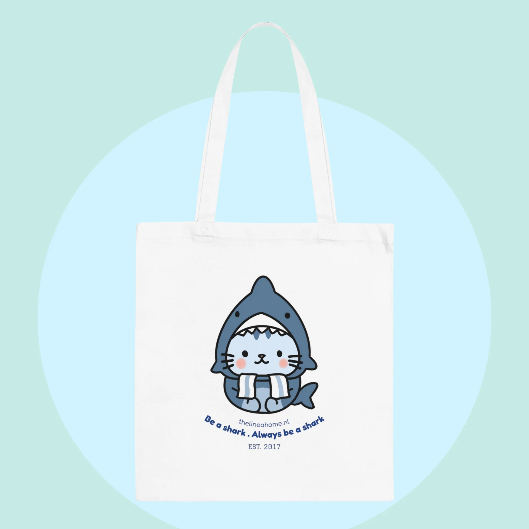 Kitty Shark Tote Bag - Image 3