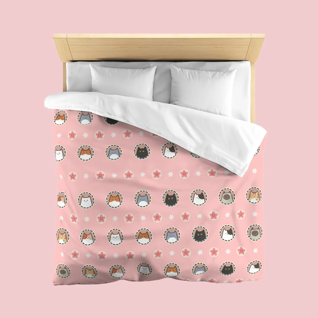 Kitty Squad Bedding Set - Image 4
