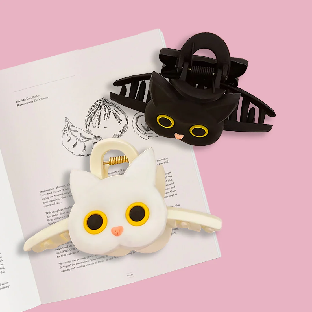 Kuro & Shiro Hair Clips (Set of 2) - Image 6