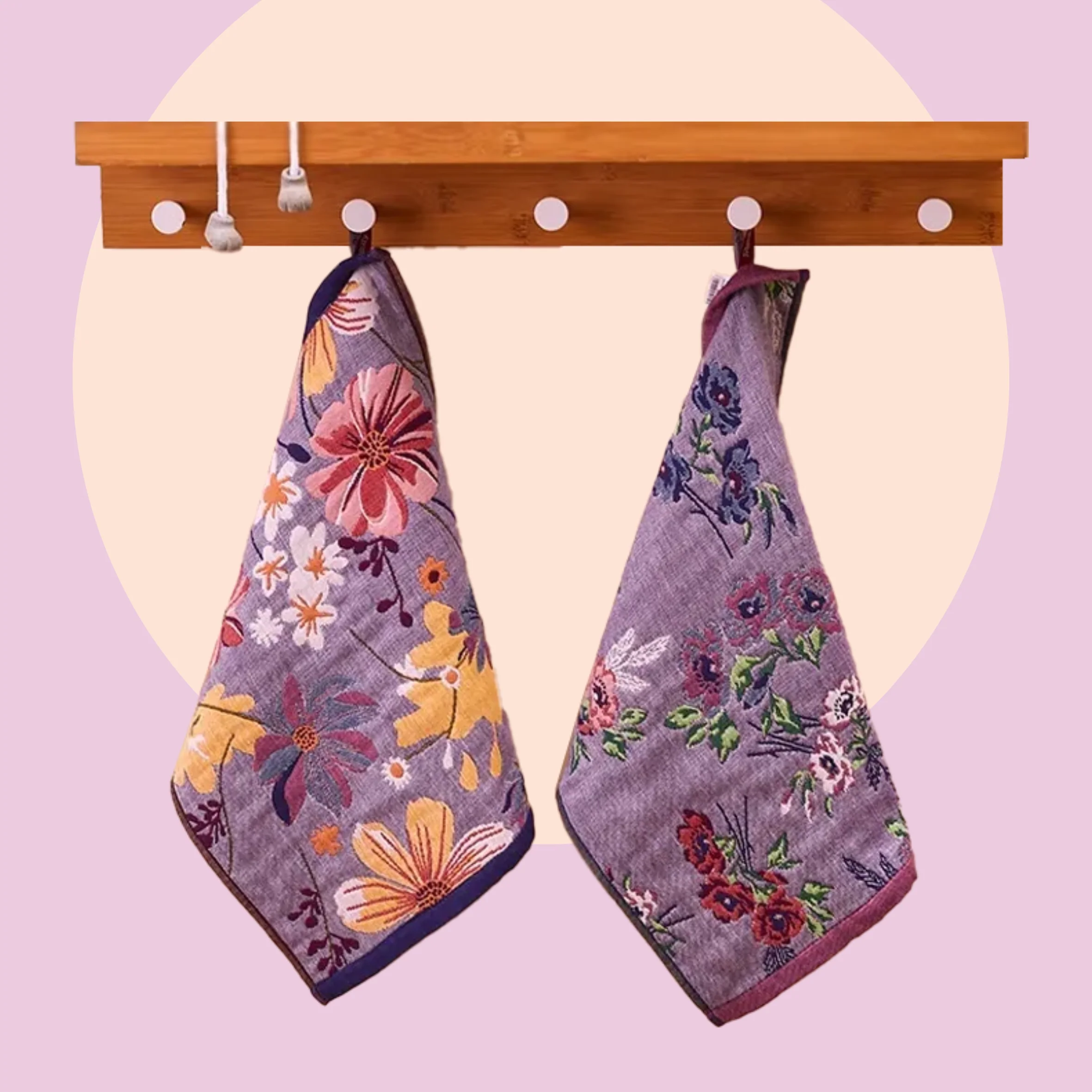 Liliac Hand Towels Set (4) - Image 3