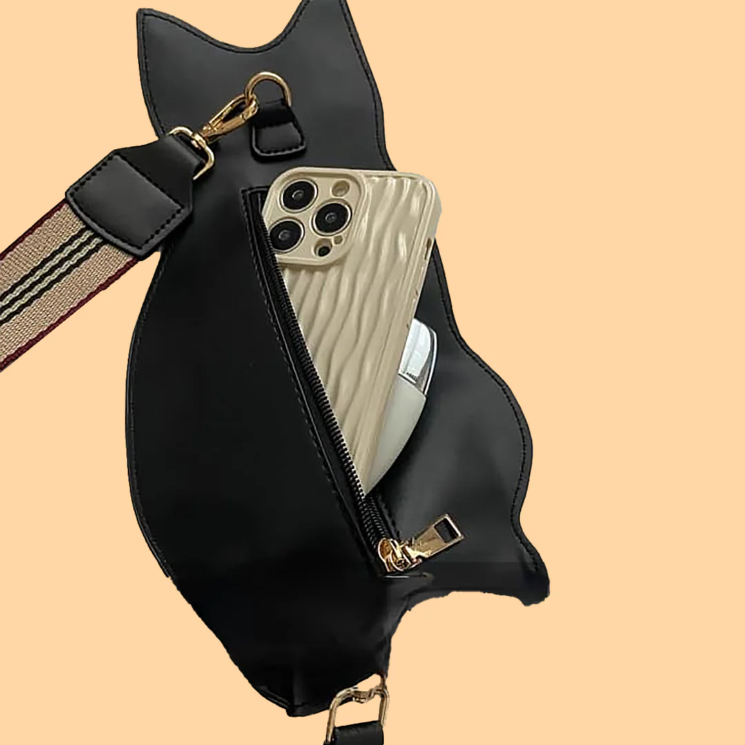 Midnight Kitty Sling Bag - Image 3