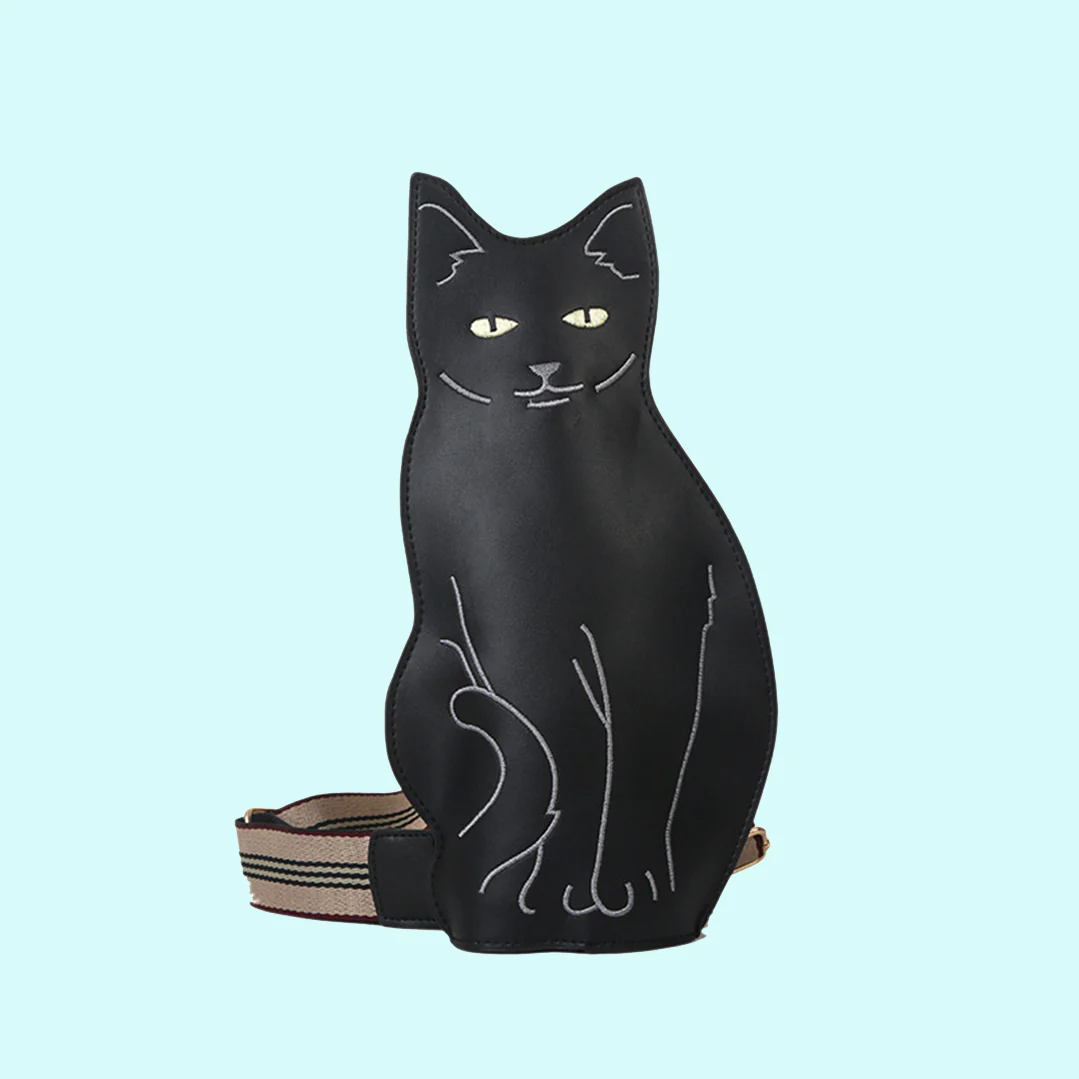 Midnight Kitty Sling Bag - Image 5