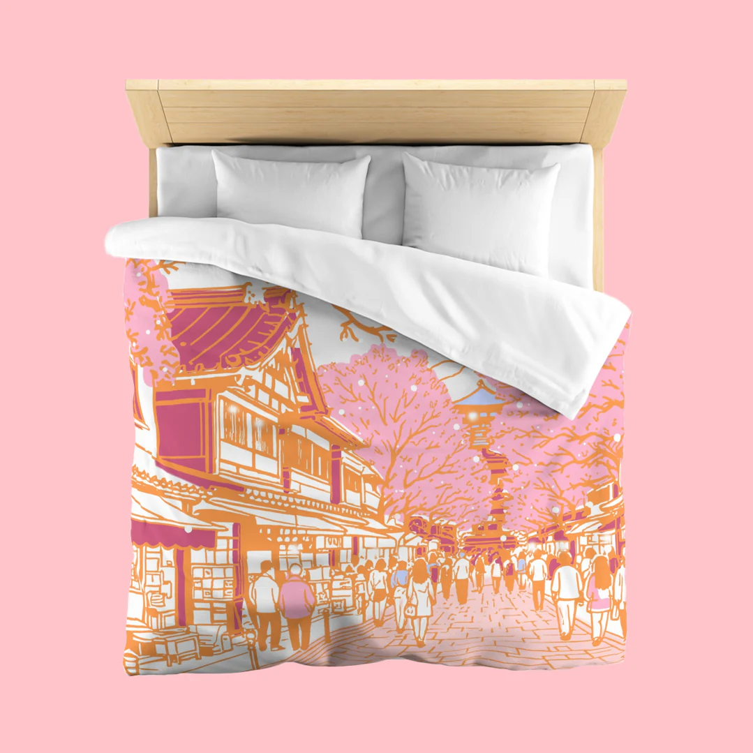 Nipponscape Bedding Set - Kyoto - Image 3