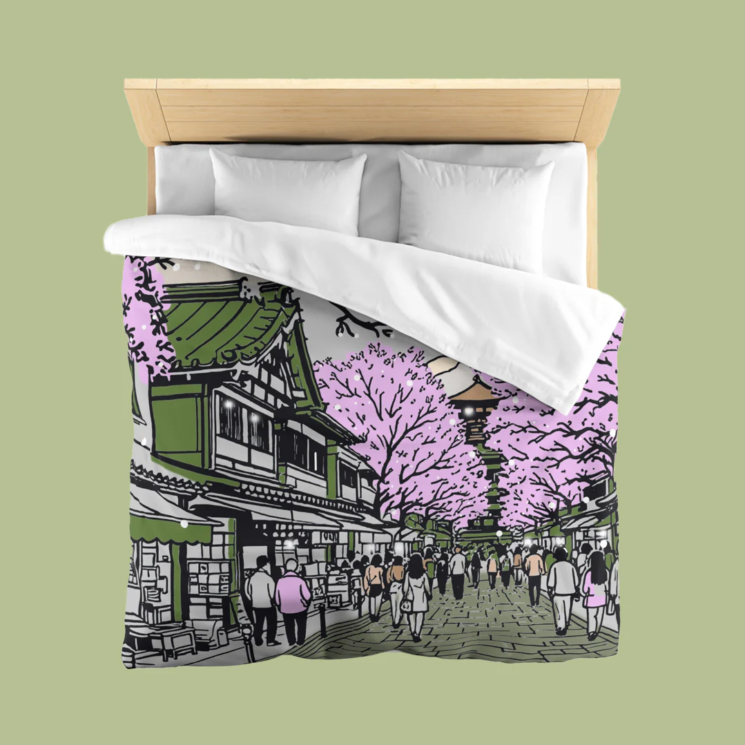 Nipponscape Bedding Set - Kyoto - Image 5