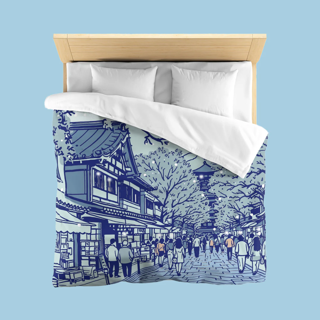 Nipponscape Bedding Set - Kyoto - Image 6