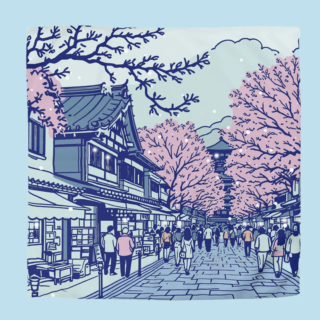 Nipponscape Bedding Set - Kyoto - Image 8