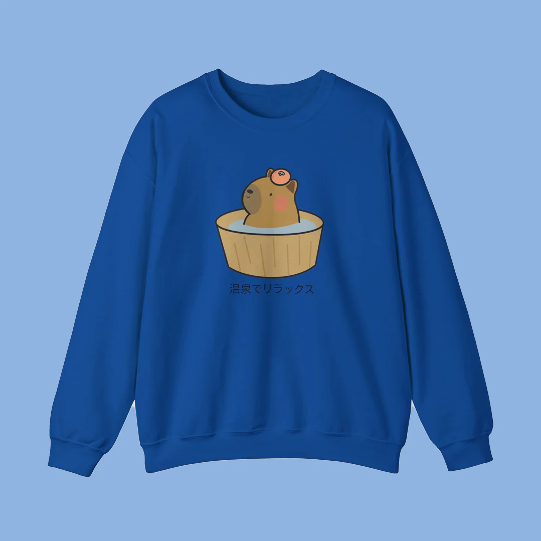 Onsen Capybara Crewneck - Image 7