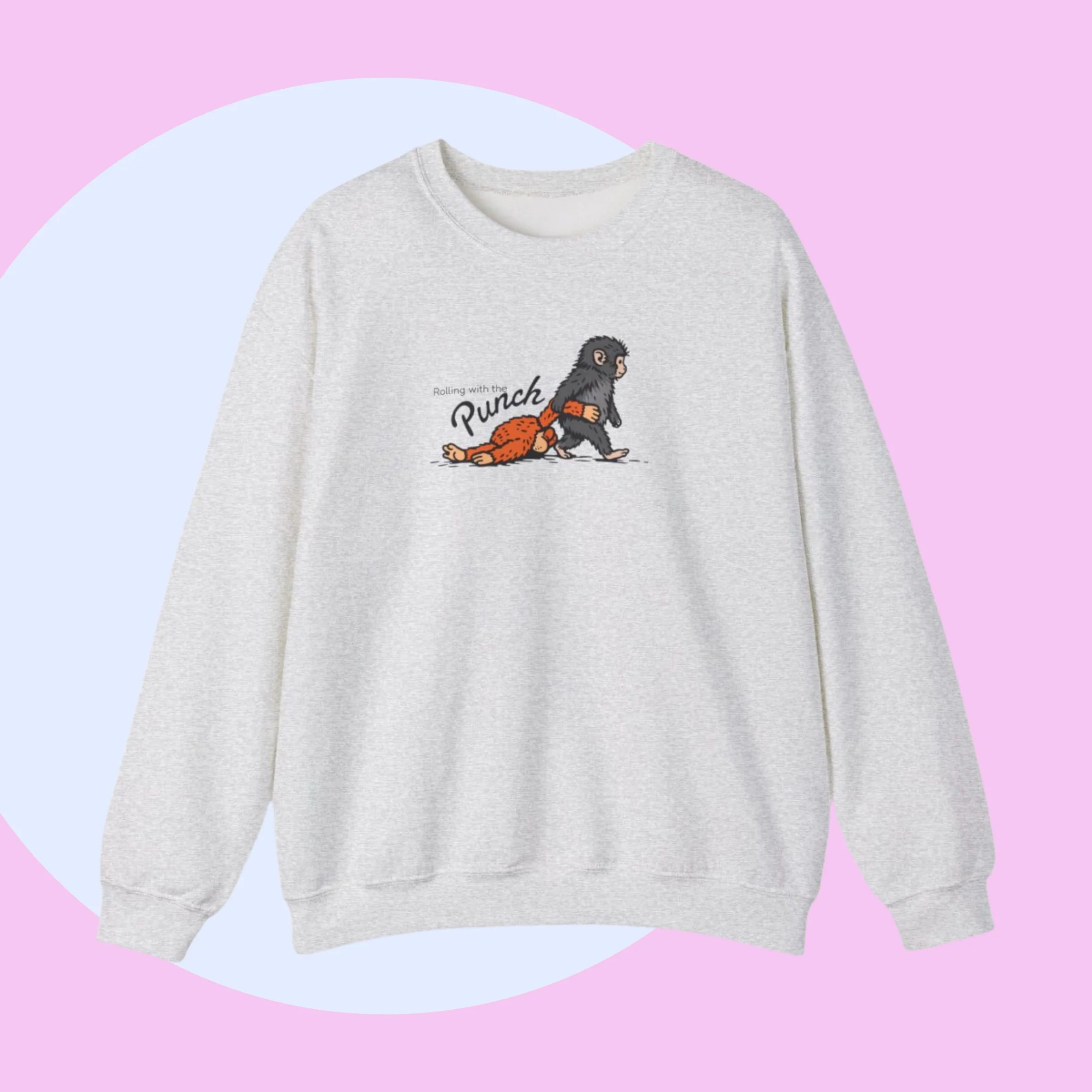 PUNCH The Monkey Crewneck Sweater - Image 3