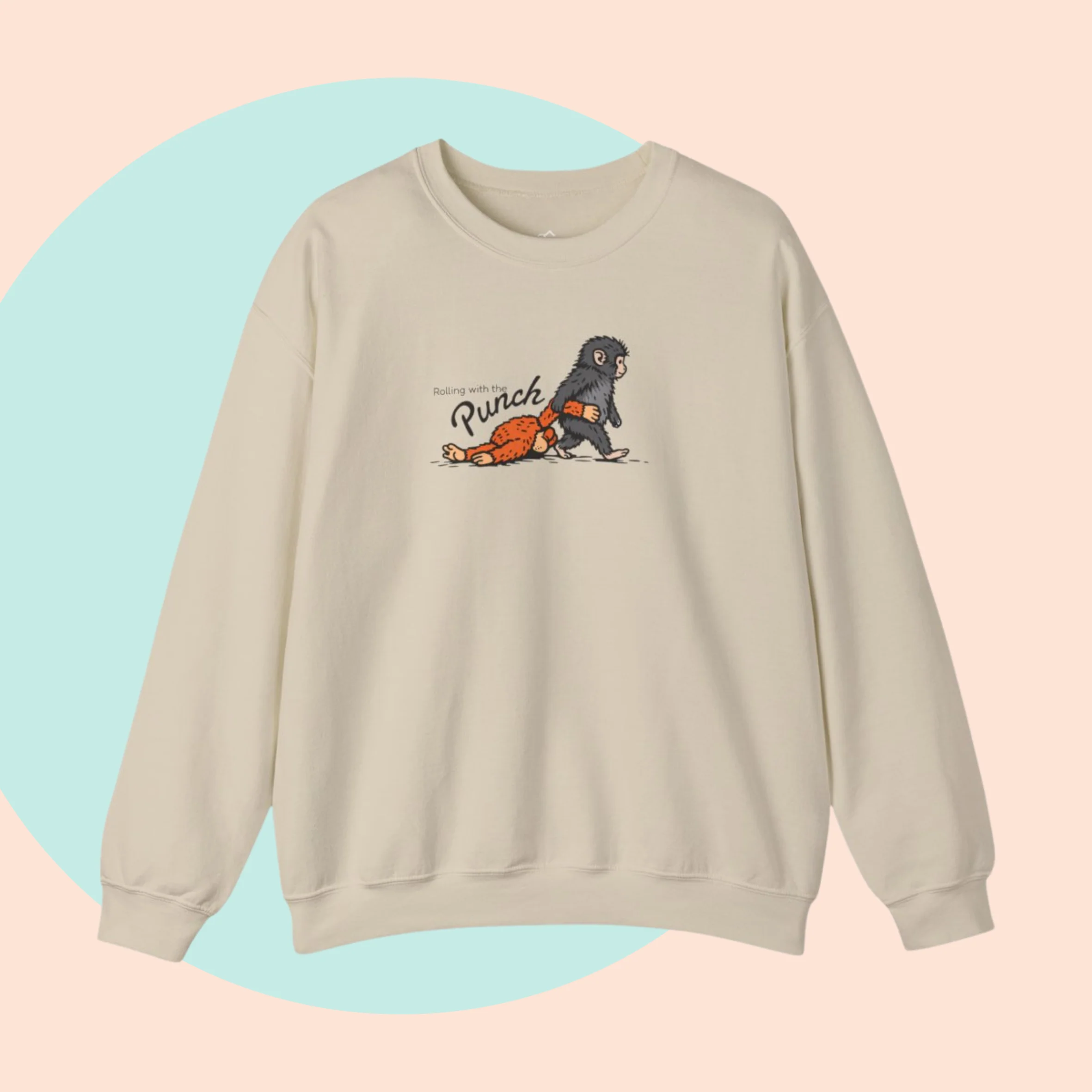 PUNCH The Monkey Crewneck Sweater - Image 4