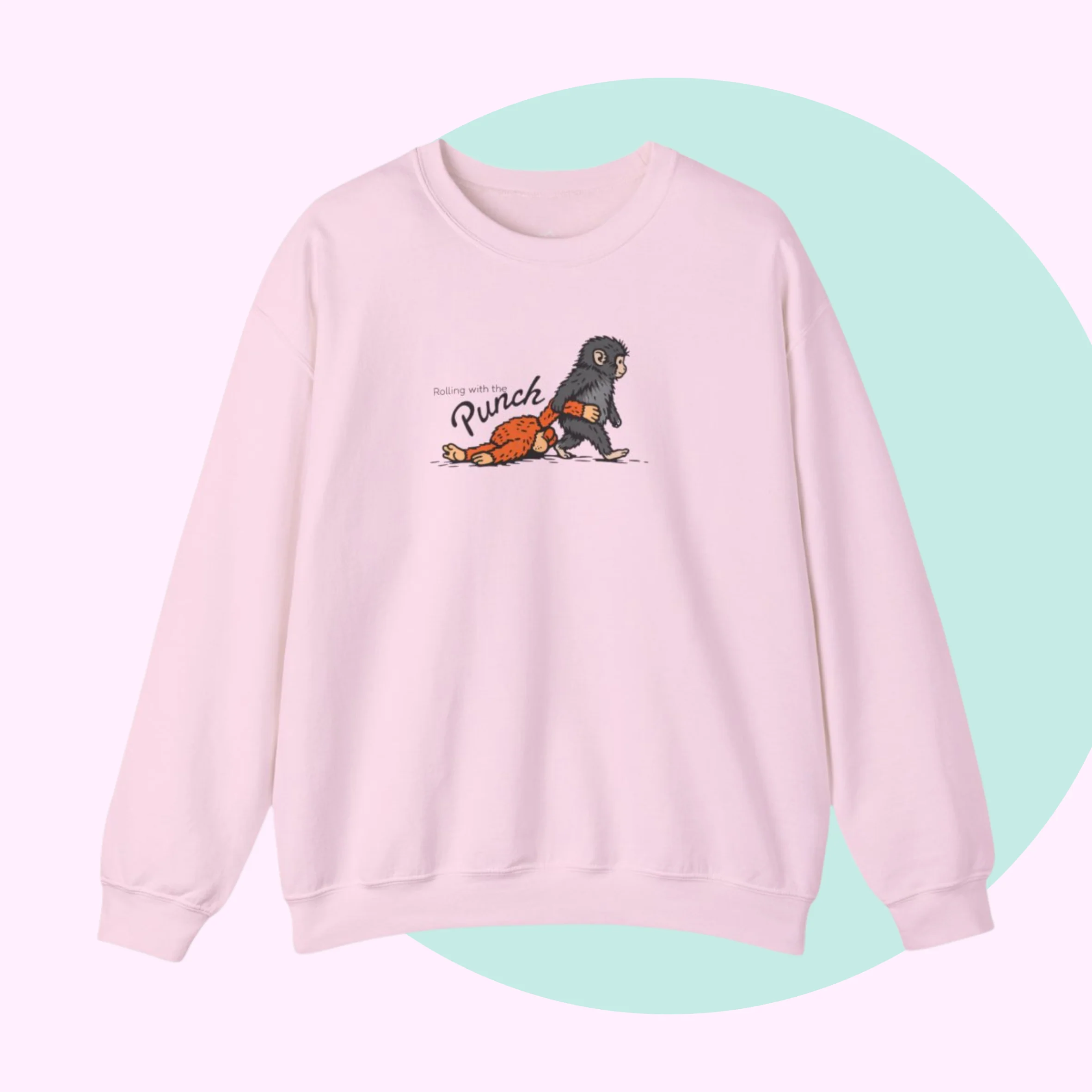 PUNCH The Monkey Crewneck Sweater - Image 5