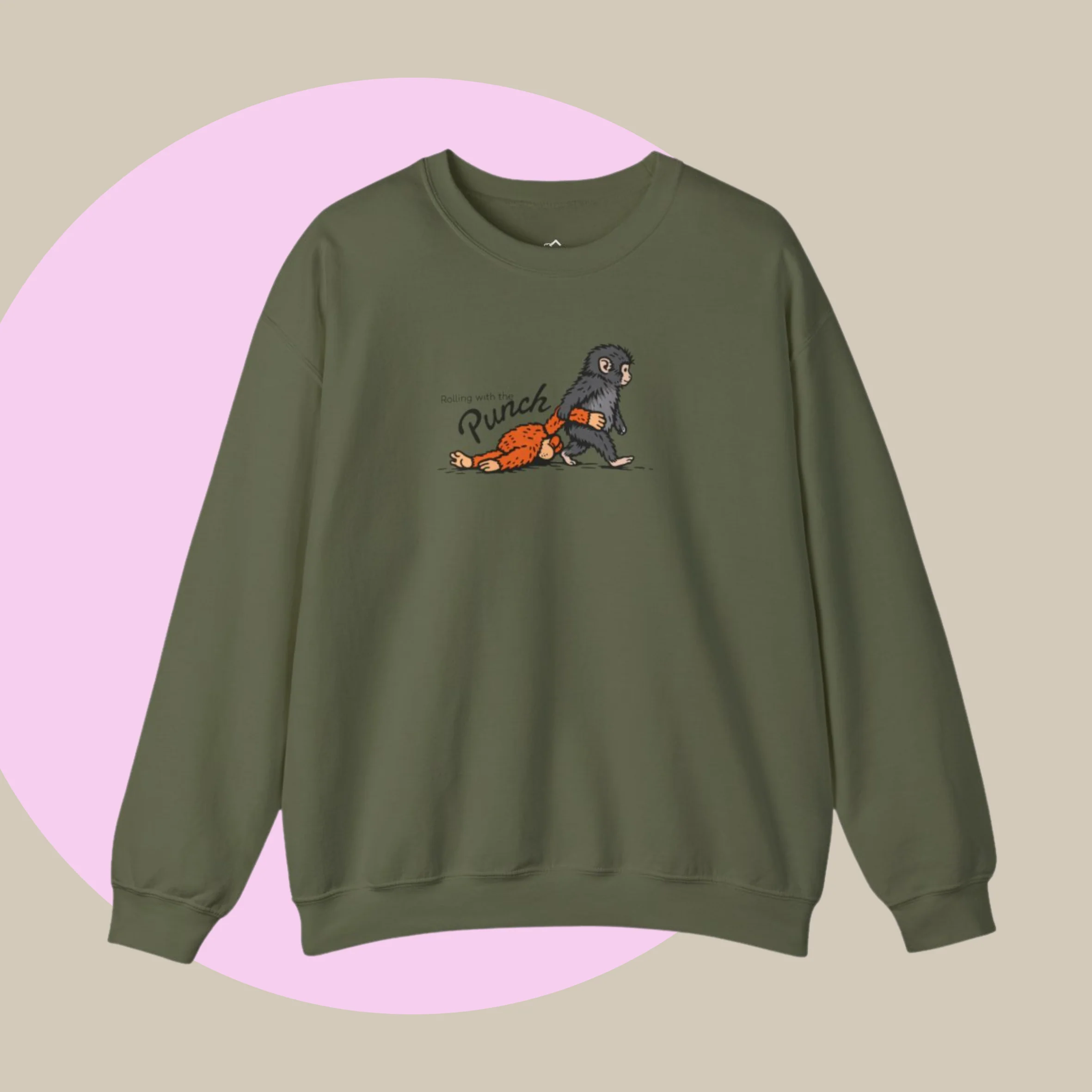 PUNCH The Monkey Crewneck Sweater - Image 8