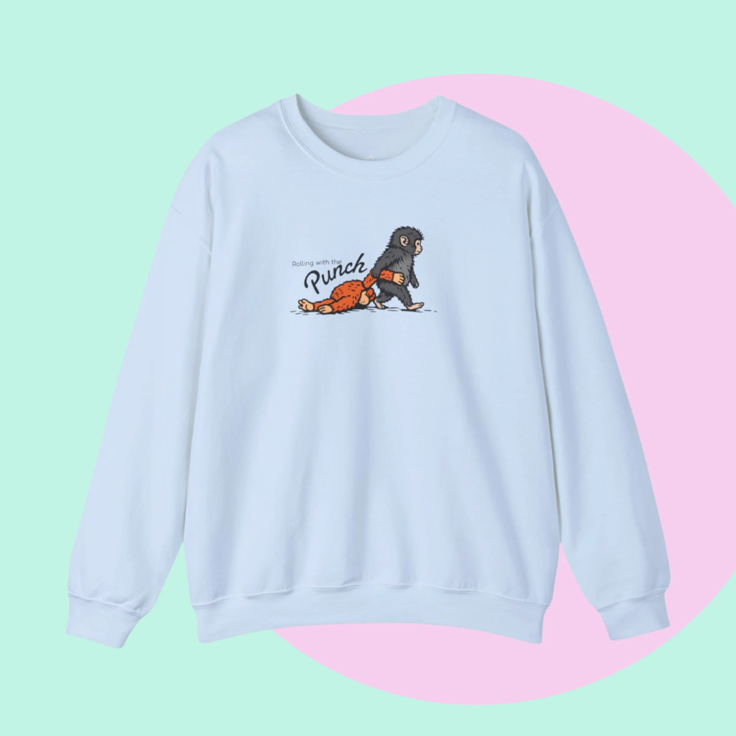 PUNCH The Monkey Crewneck Sweater - Image 9