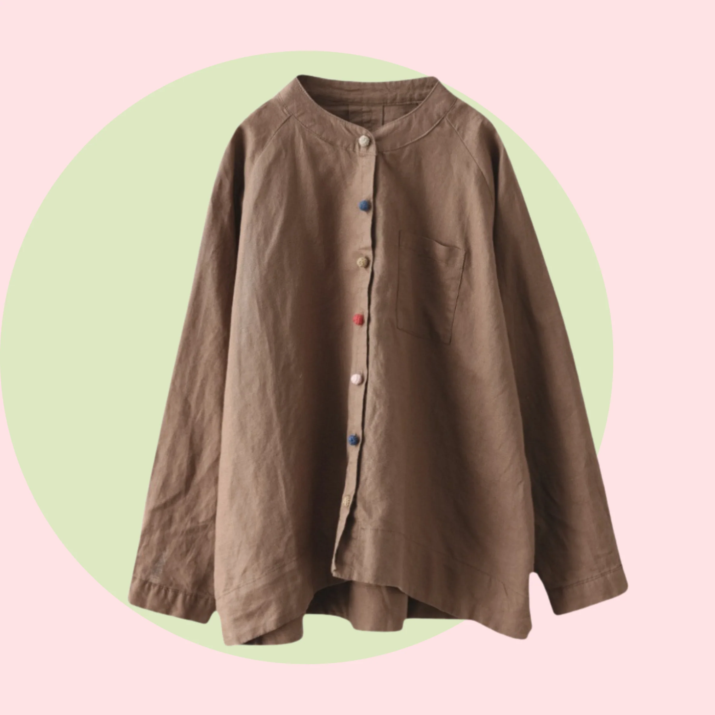Rainbow Niji Cotton Shirt - Image 5