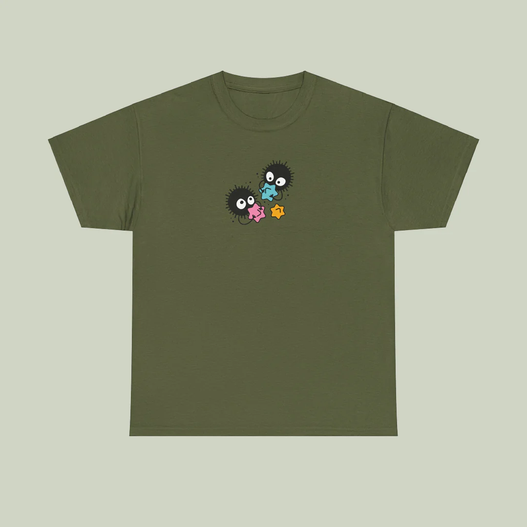 Soot Monster Cotton T-shirt - Image 13
