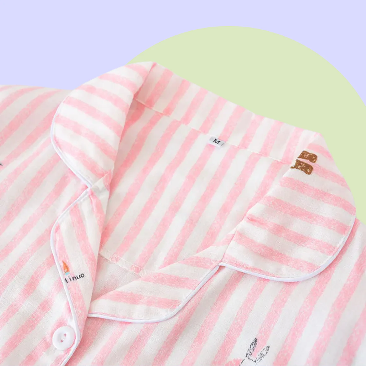 Story Book Cotton Pyjamas (3PC Set) - Image 4
