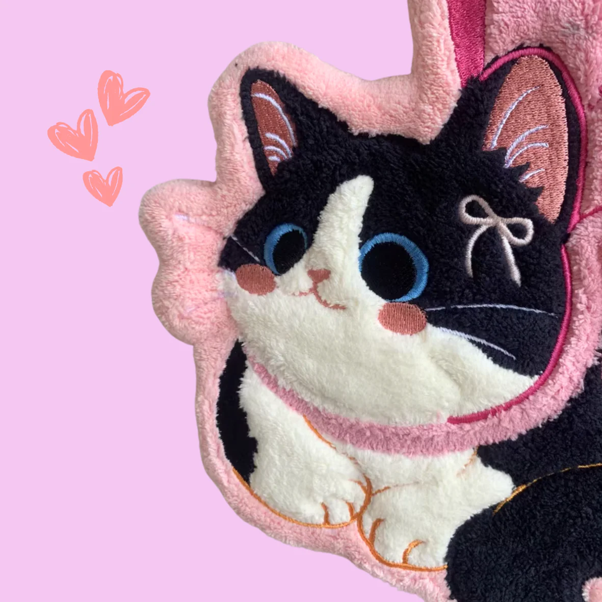 Suki Cat Hand Towels - Image 2