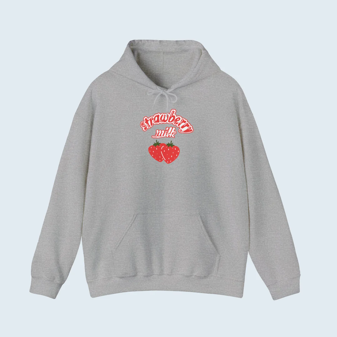 Strawberry Milk Hoodie - Image 3