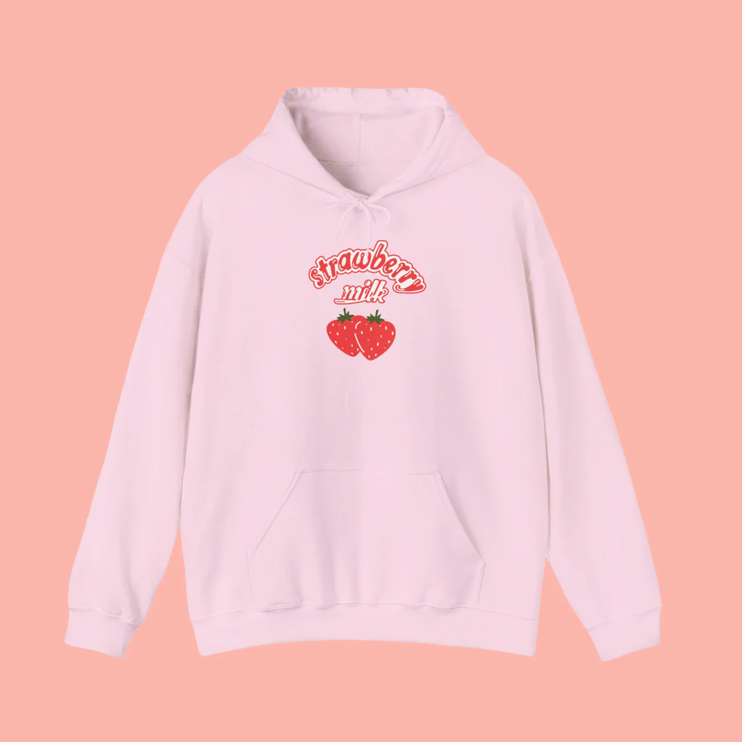 Strawberry Milk Hoodie - Image 4