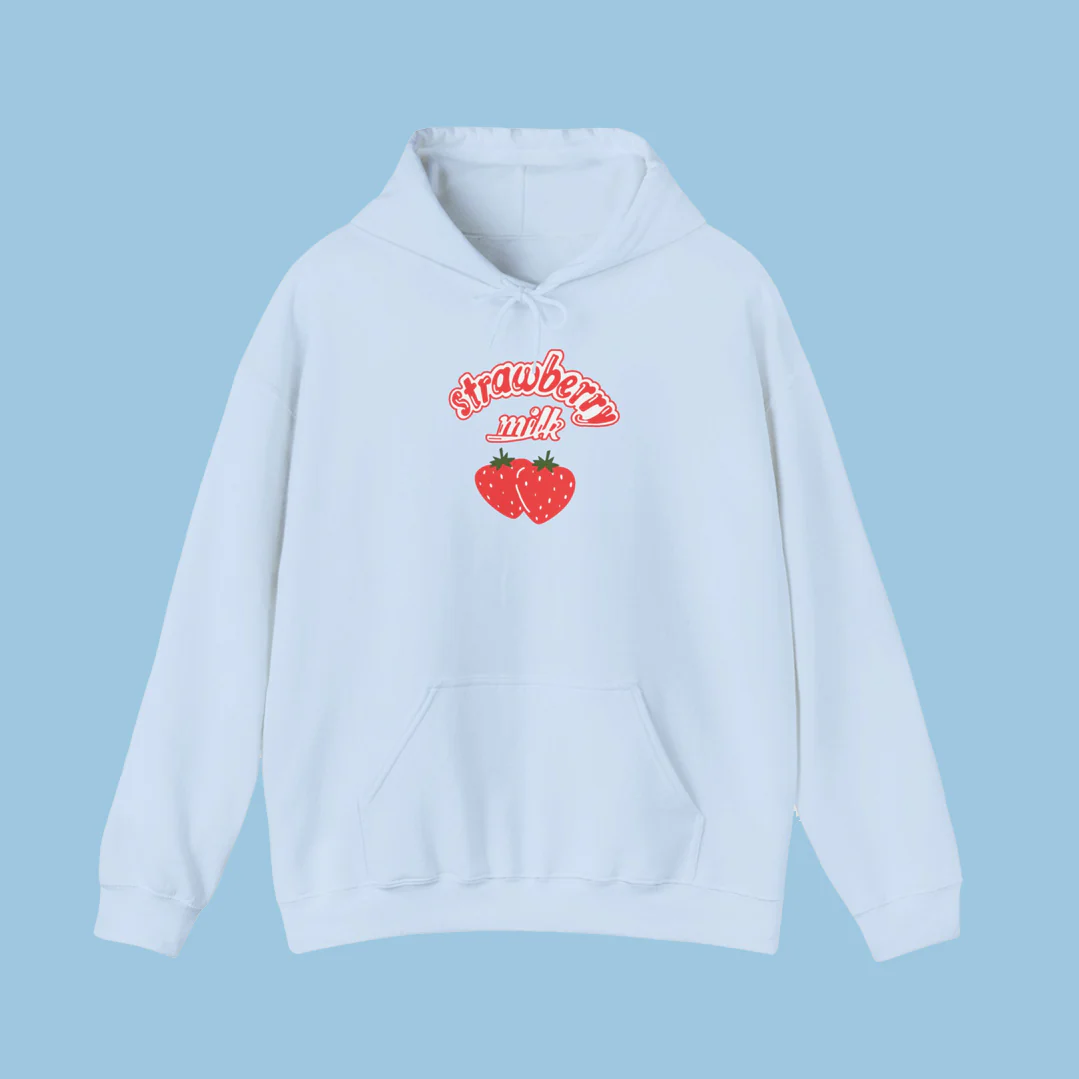Strawberry Milk Hoodie - Image 5
