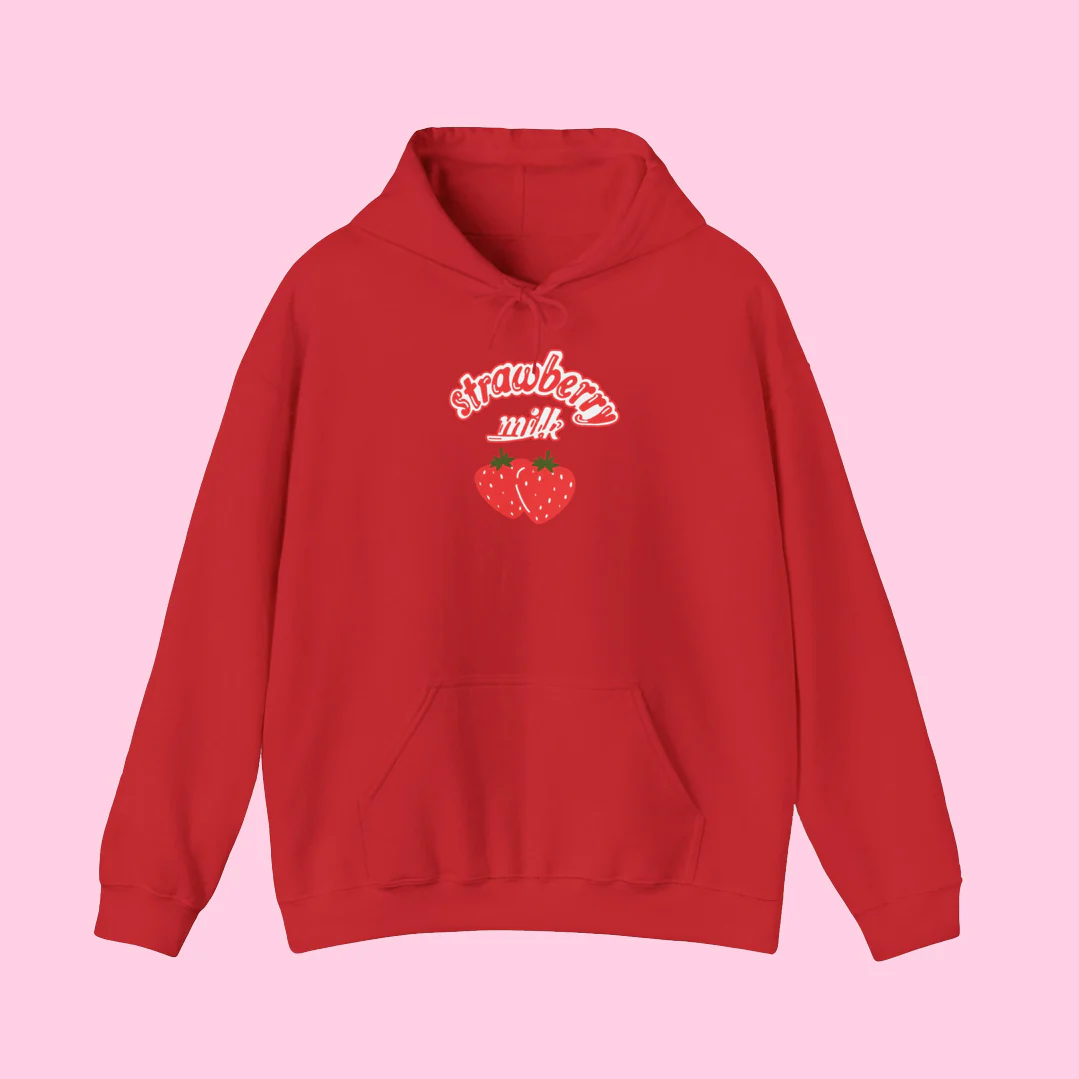 Strawberry Milk Hoodie - Image 6