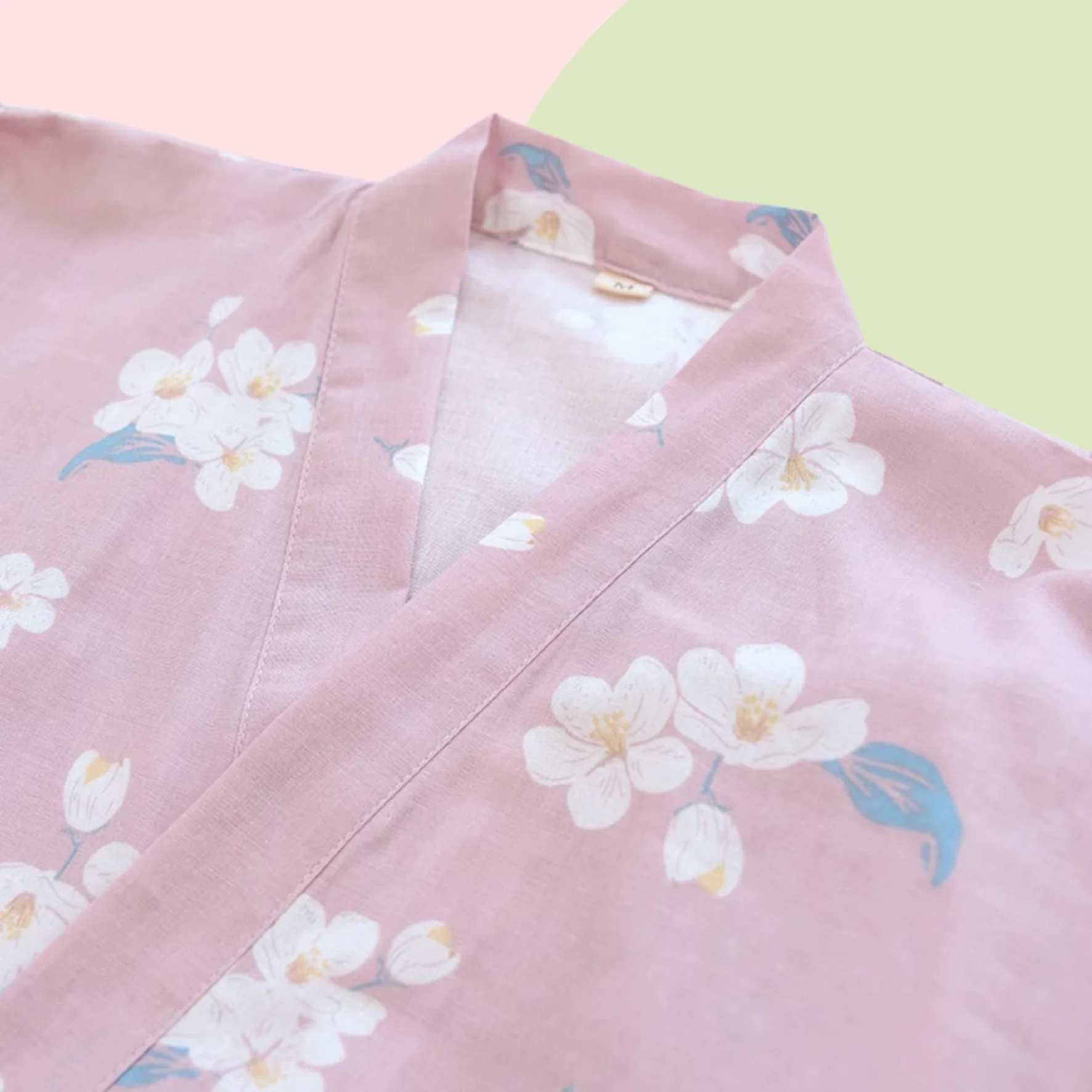 Ume Blossoms Kimono Pyjamas - Image 2